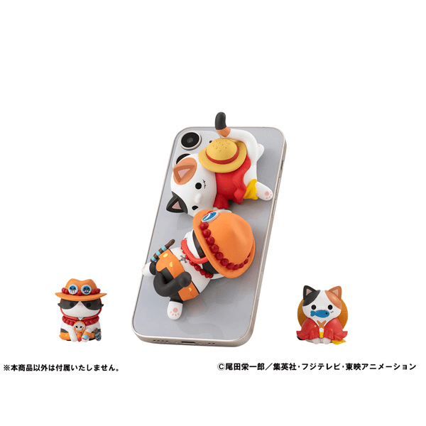 MEGA CAT PROJECT ONE PIECE Nyan Piece Nyan！Stickie！(Single Blind Box)