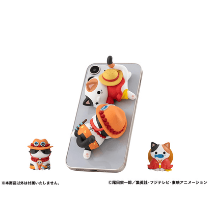 MEGA CAT PROJECT ONE PIECE Nyan Piece Nyan！Stickie！(Single Blind Box)