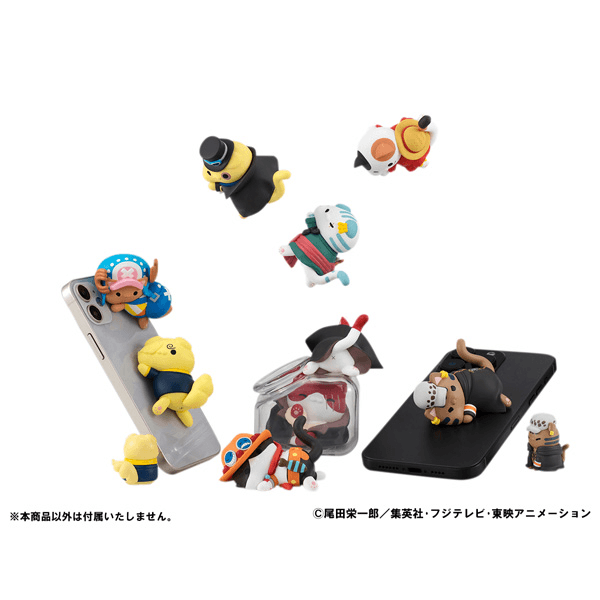 MEGA CAT PROJECT ONE PIECE Nyan Piece Nyan！Stickie！(Single Blind Box)