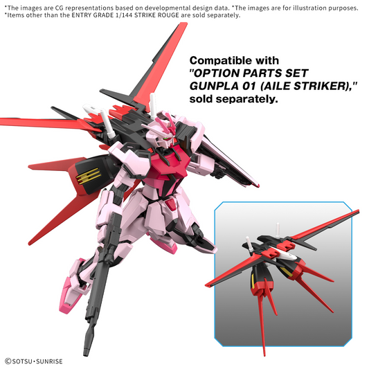 ENTRY GRADE 1/144 STRIKE ROUGE