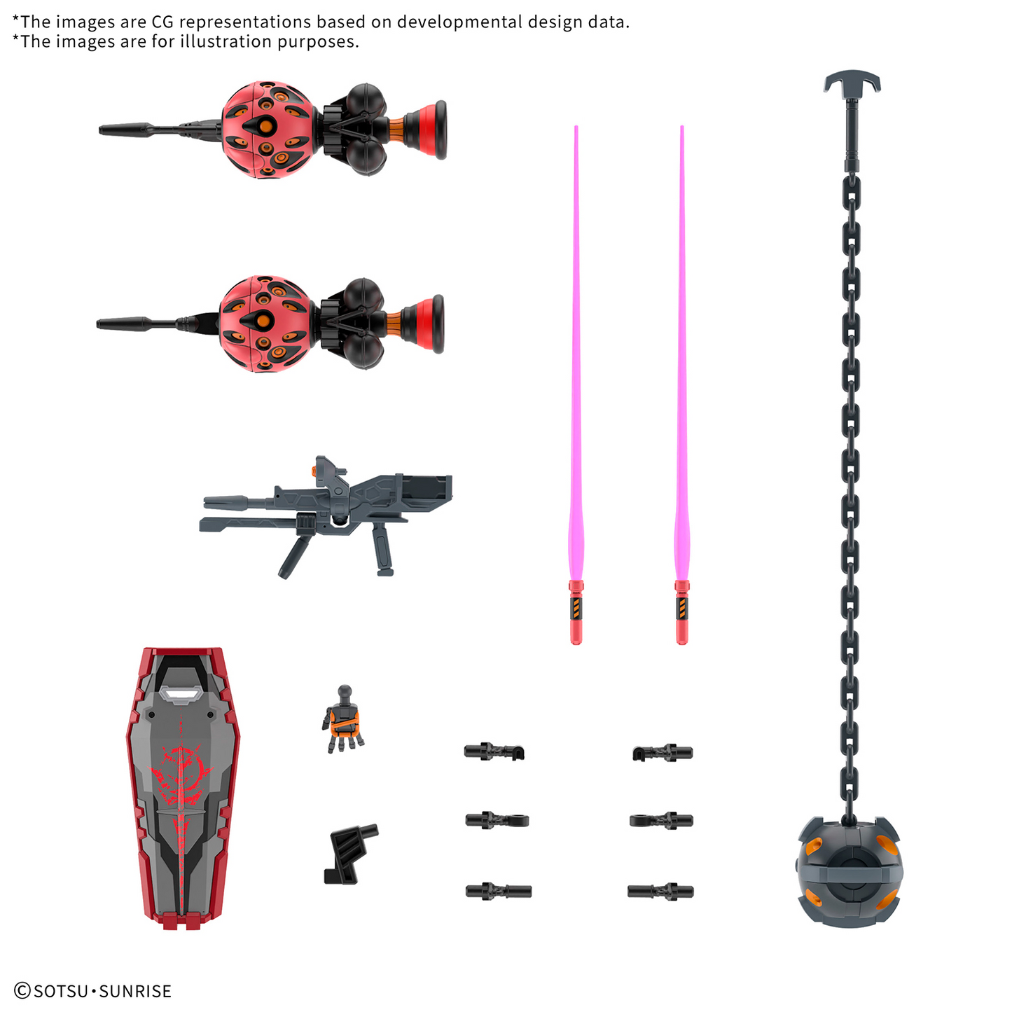HG 1/144 Red Gundam (Preorder ETA Mid July)