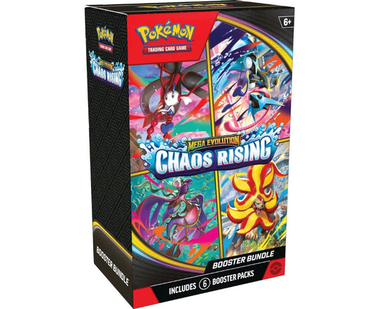 Pokemon TCG Mega Evolutions Chaos Rising Booster Bundle