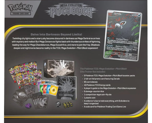 Pokemon TCG Mega Evolution Pitch Black ETB