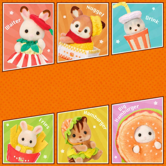 Calico Critters: Burger Shop Friends Blind Bag