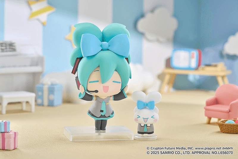 [PREORDER] Hatsune Miku x Cinnamoroll Chibi Figure (Fall 2026)