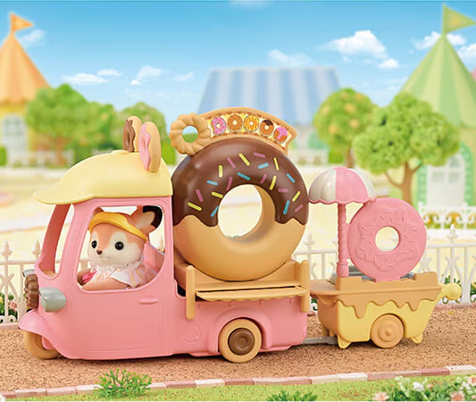 Calico Critters: Dip Dip Donuts Wagon Playset