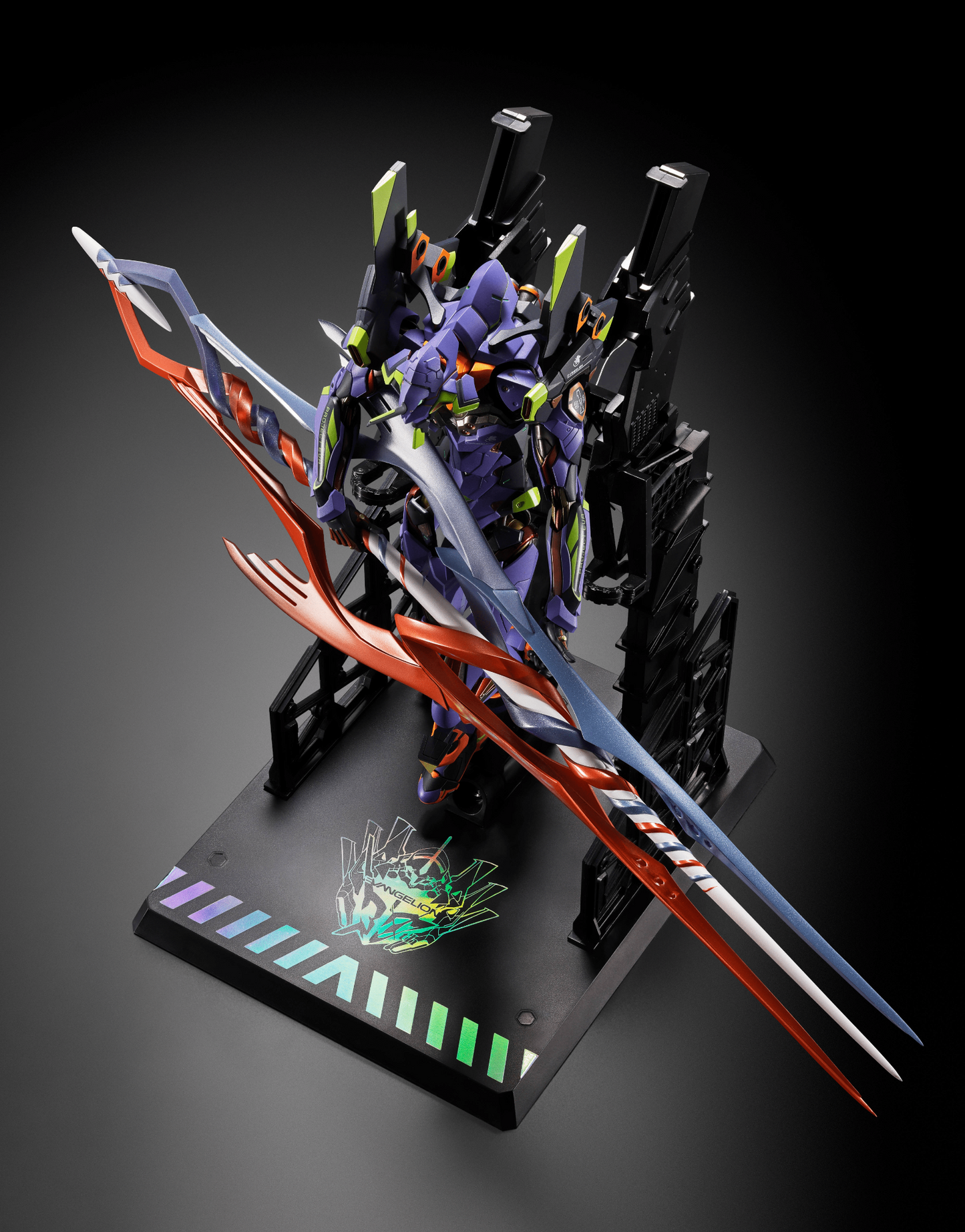 EVANGELION TEST TYPE-01 30th with the spear of Gaius EVANGELION, TAMASHII NATIONS METAL BUILD