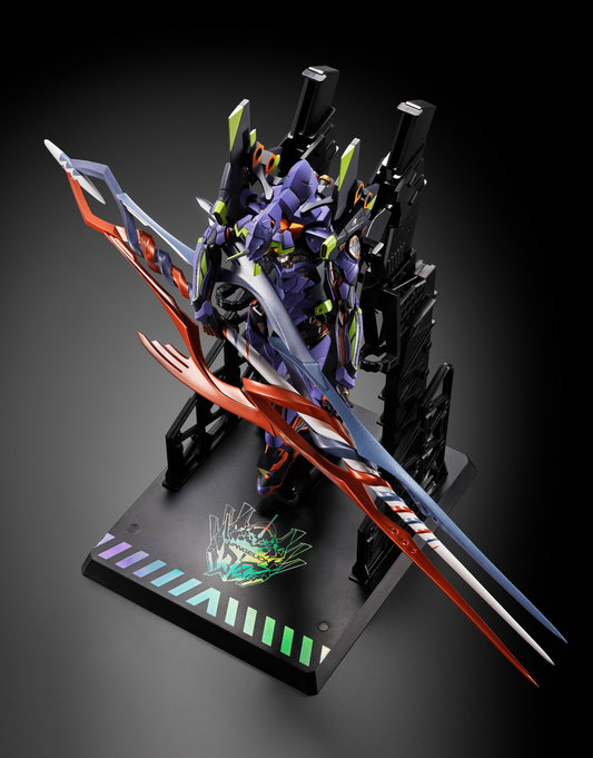 EVANGELION TEST TYPE-01 30th with the spear of Gaius EVANGELION, TAMASHII NATIONS METAL BUILD