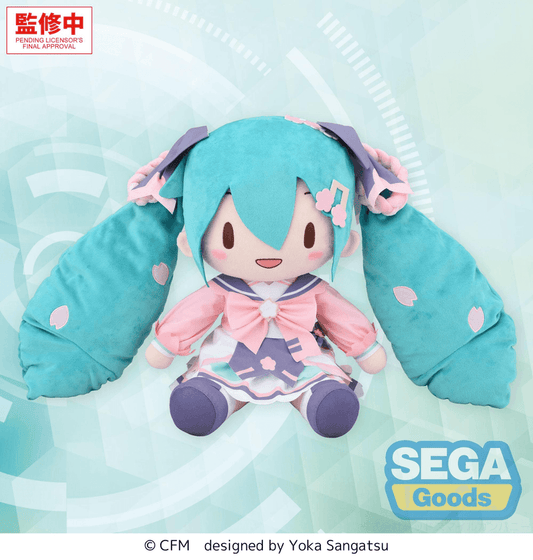 [PREORDER] fuwa petit "Hatsune Miku" New Semester Plush (LL) (Summer 2026)