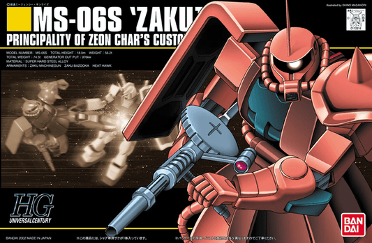 1/144 HGUC MS-06S ZAKUII