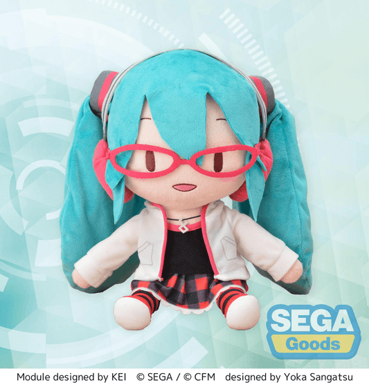 fuwa petit Hatsune Miku: Project DIVA Arcade Future Tone LL Plush Hatsune Miku - Natural