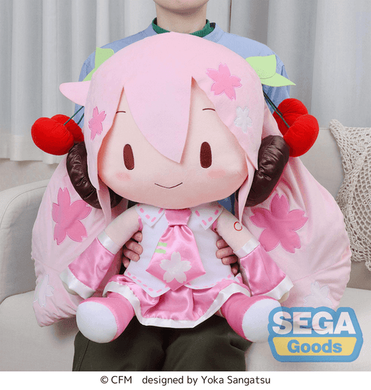 fuwa petit "Sakura Miku" Dodeka Jumbo Plush