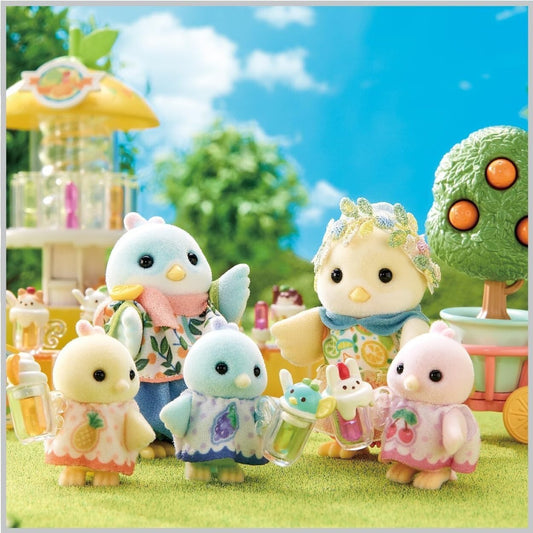 Calico Critters: Citrus Bird Family (Japan Edition)