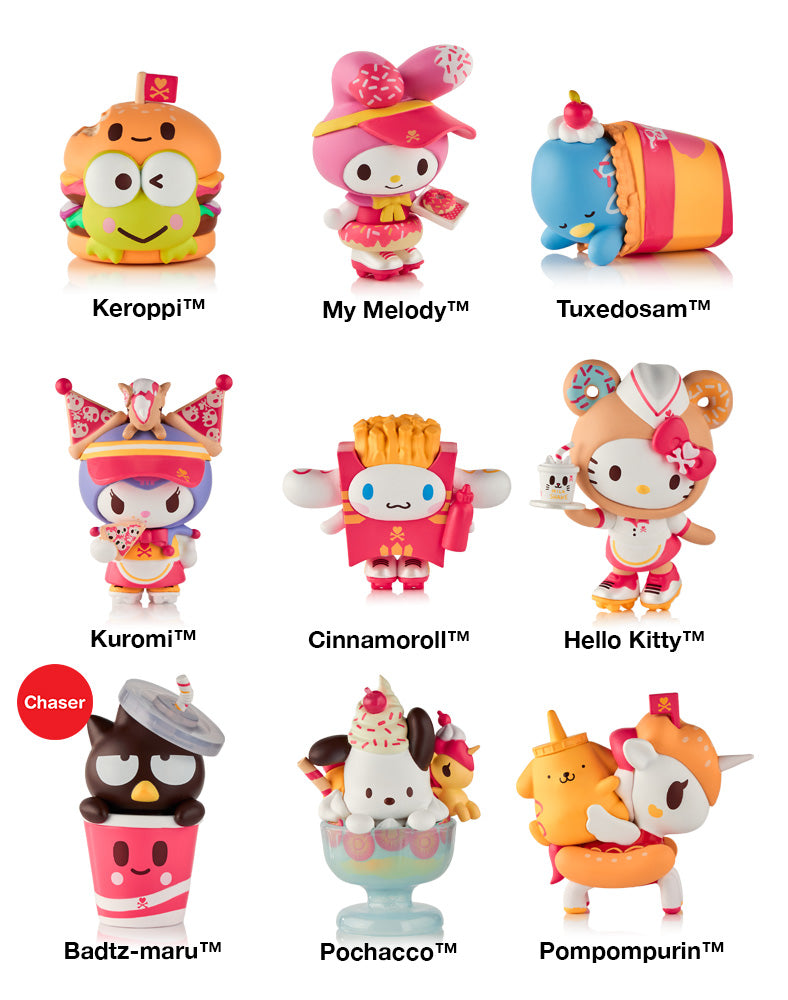 Tokidoki Hello Kitty and Friends Fast Food