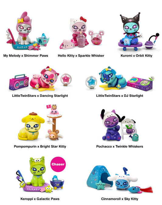 Tokidoki x Hello Kitty Galactic Cats