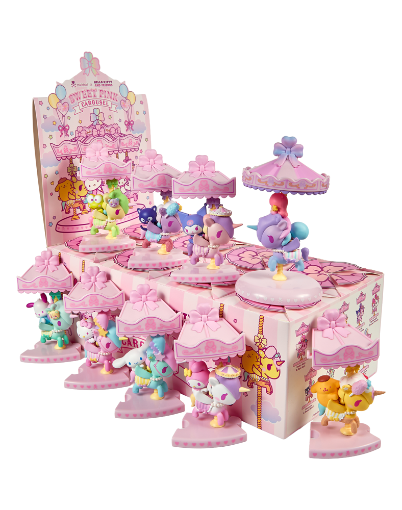 Tokidoki x Hello Kitty & Friends: Sweet Pink Carousel