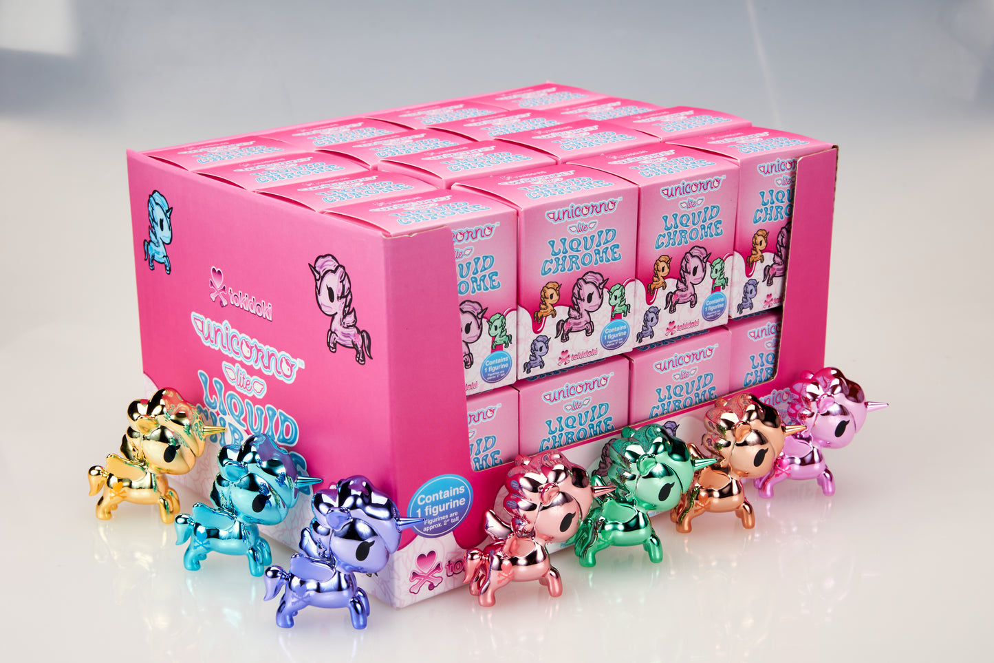 Tokidoki Unicorno Lite Liquid Chrome