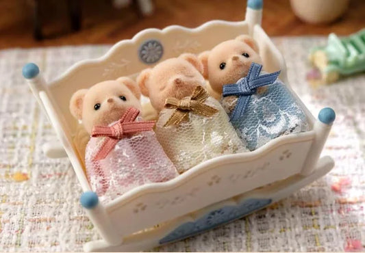 Calico Critters: Biscuit Bear Triplets (Japan Exclusive)